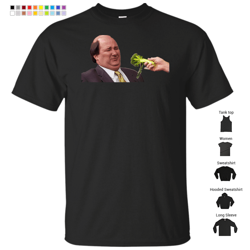 The Office Kevin Doesn't Like Broccoli T-Shirt
